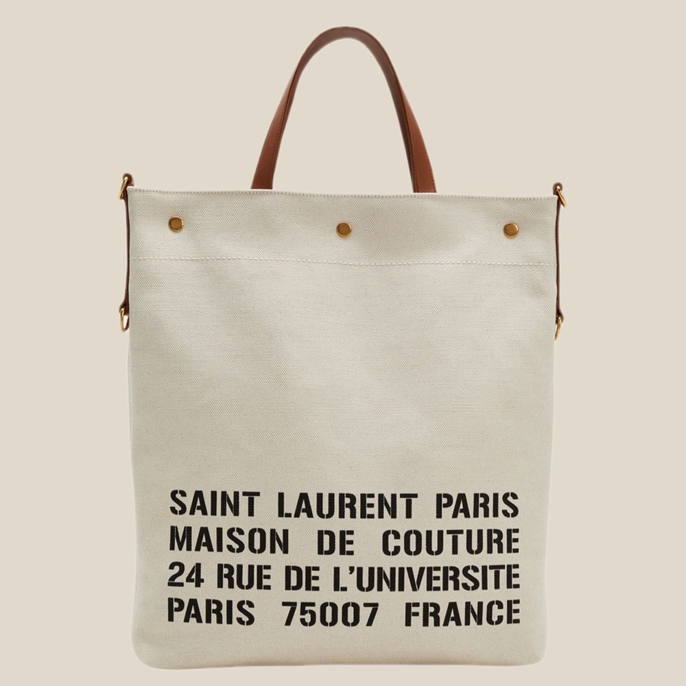 Saint Laurent university tote